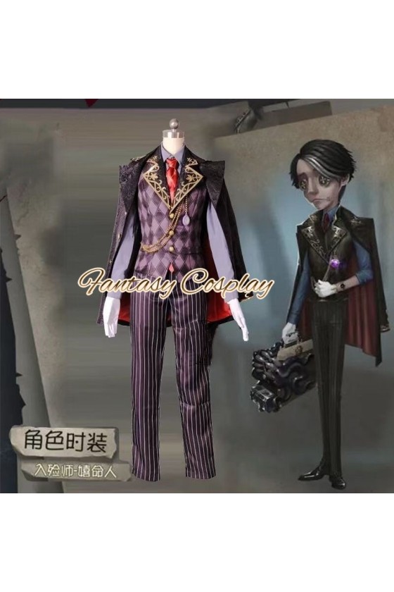Identity V Embalmer Aesop Carl Trickster Cosplay Costume
